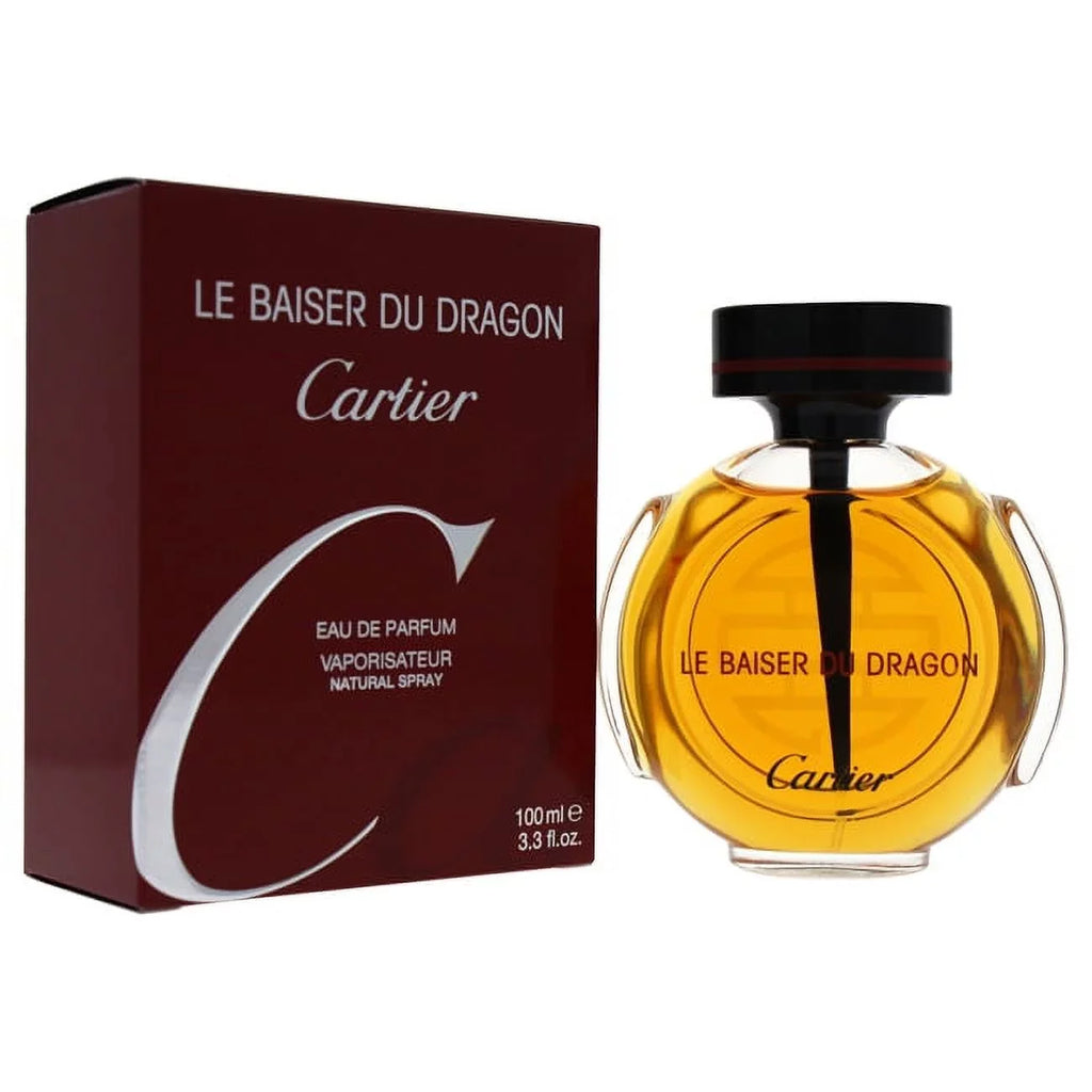 Cartier Le Baiser Du Dragon Eau De Parfum Spray, Perfume for Women, 3.3 Oz
