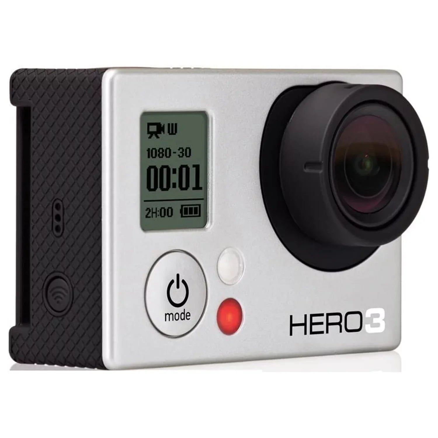 Restored GoPro HERO3 White Edition Action Sports Camera 1080p 5.0 MP WiFi 131.2 ft Underwater Camcorder for Volgging, Travelling, Adventure (Refurbished)
