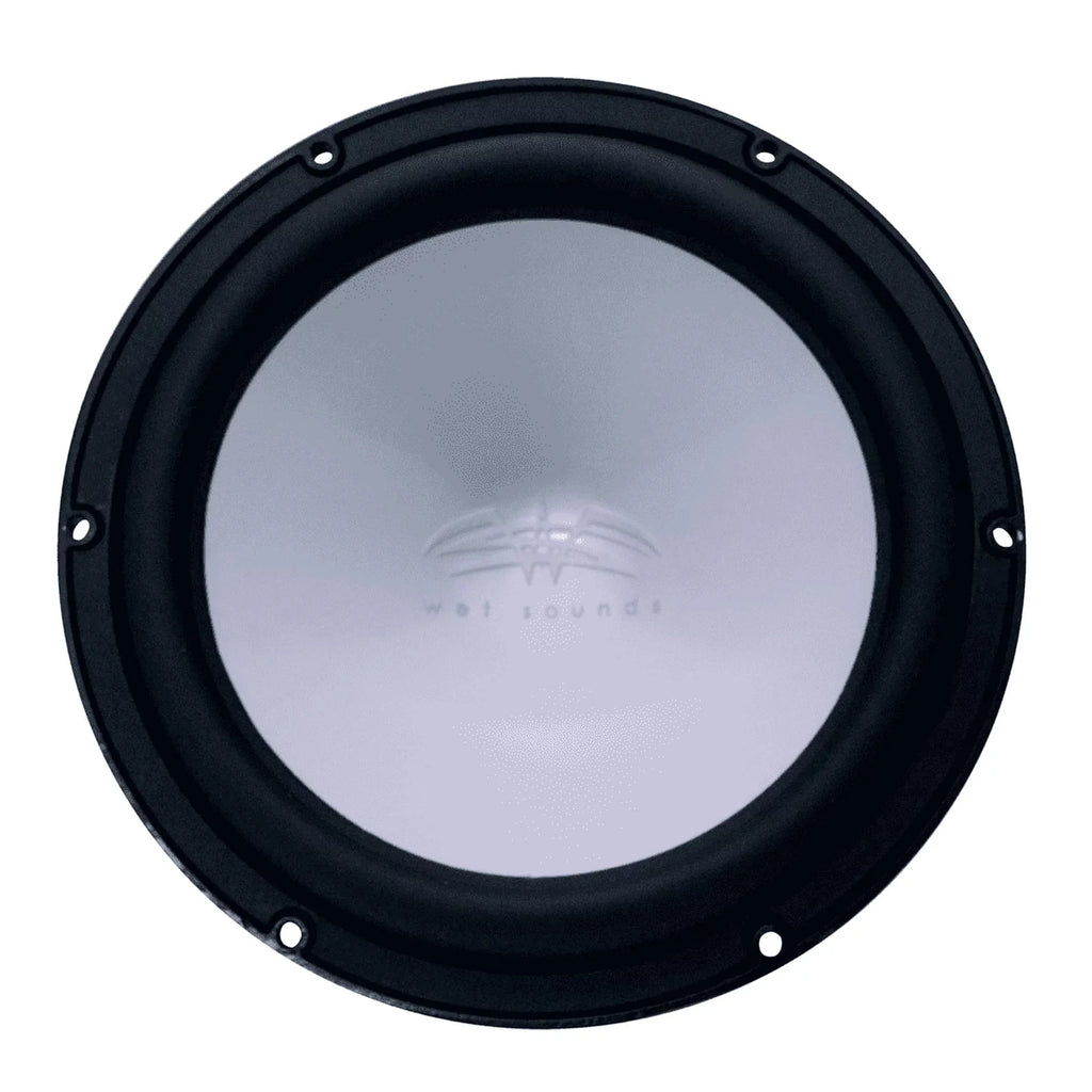 Restored Wet Sounds REVO 10 High Power S4-B Black High Power 10 Inch 4 Ohm Subwoofer, No Grille (Refurbished)