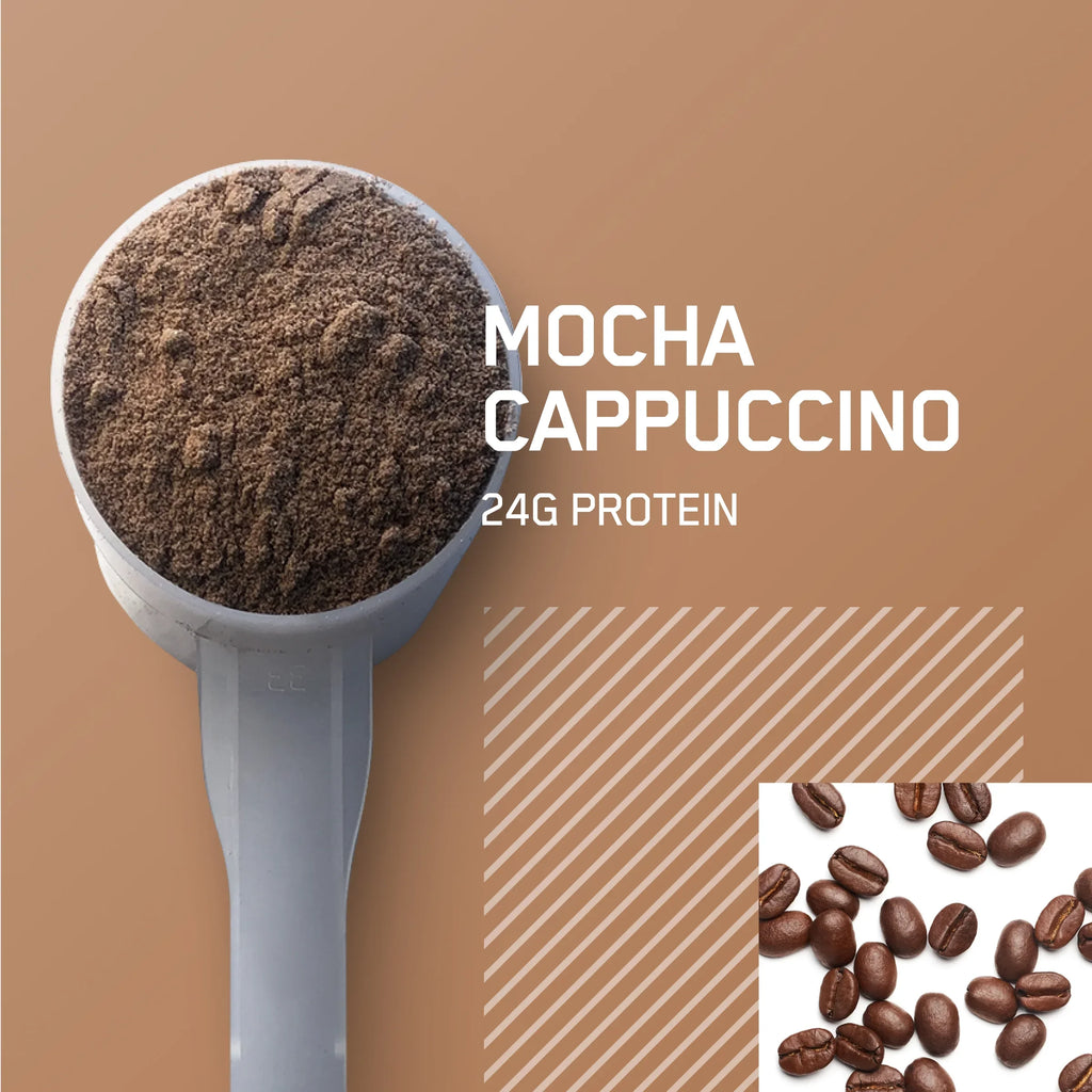 Optimum Nutrition, Gold Standard 100% Whey Protein Powder, Mocha Cappuccino, 2 lb, 28 Servings