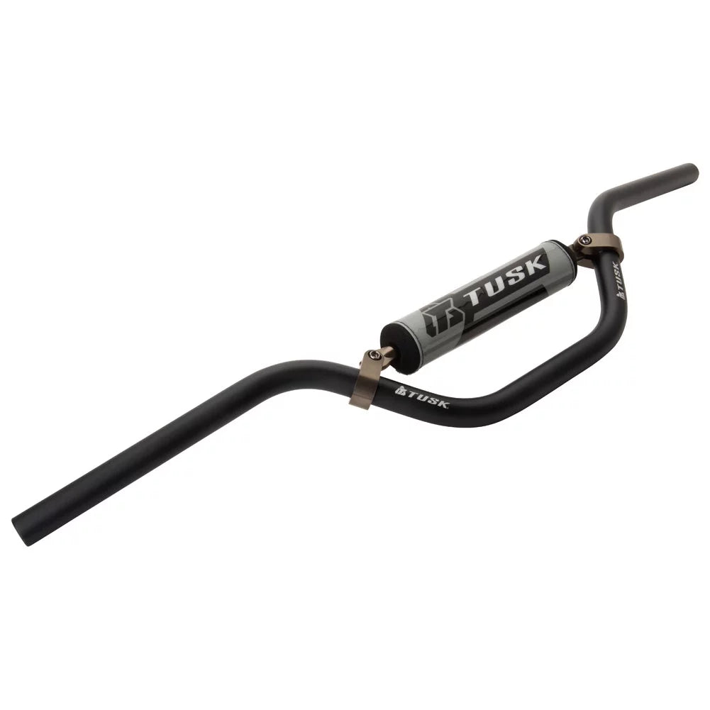 Tusk T-10 Aluminum 7/8" Handlebar CR Mini Bend Black For LEM CR3 1997
