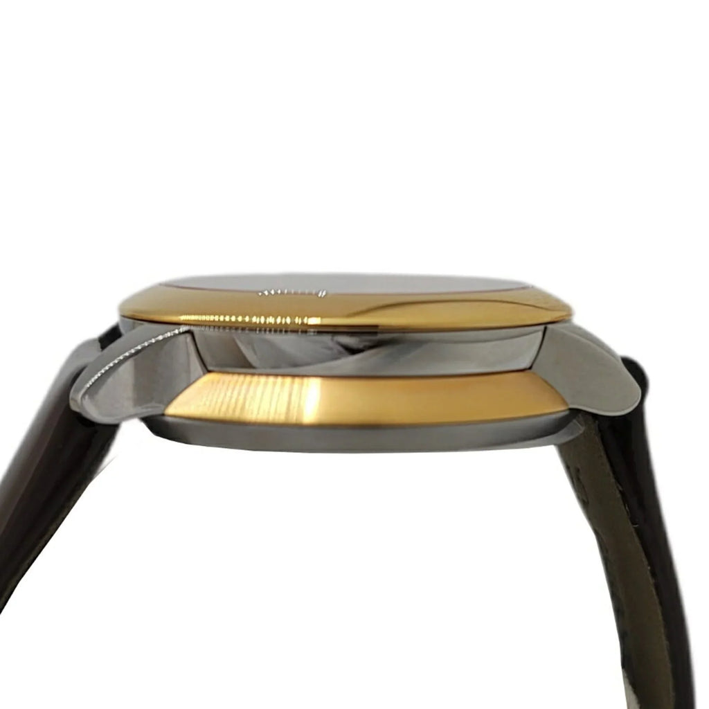 Pre-Owned FENDI Fendi Eye Shine Enamel Belt SS 3 Colors Quartz Brown Watch Clock Fashionable Shell Black Spinel Topaz Women's (Like New)