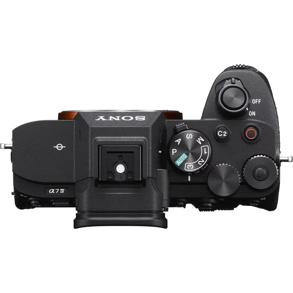 a7 IV Mirrorless Camera + 64GB Card + Bag + 2 x NP-FZ100 + More