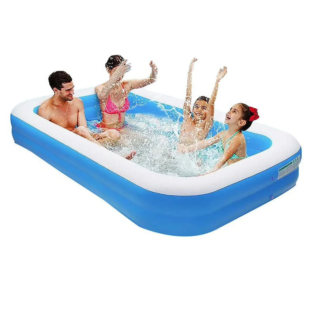 Shop LC Sun Club Rectangular Pool Swimming Portable Family Lounge Bath Pools for Kids Birthday Mothers Day Gifts for Mom