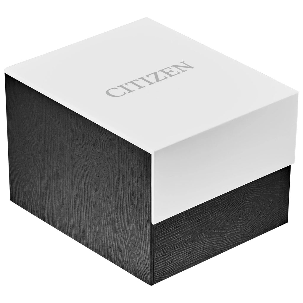 Citizen Men's Eco-Drive Endicott Black Leather Strap Watch - AW1723-02E