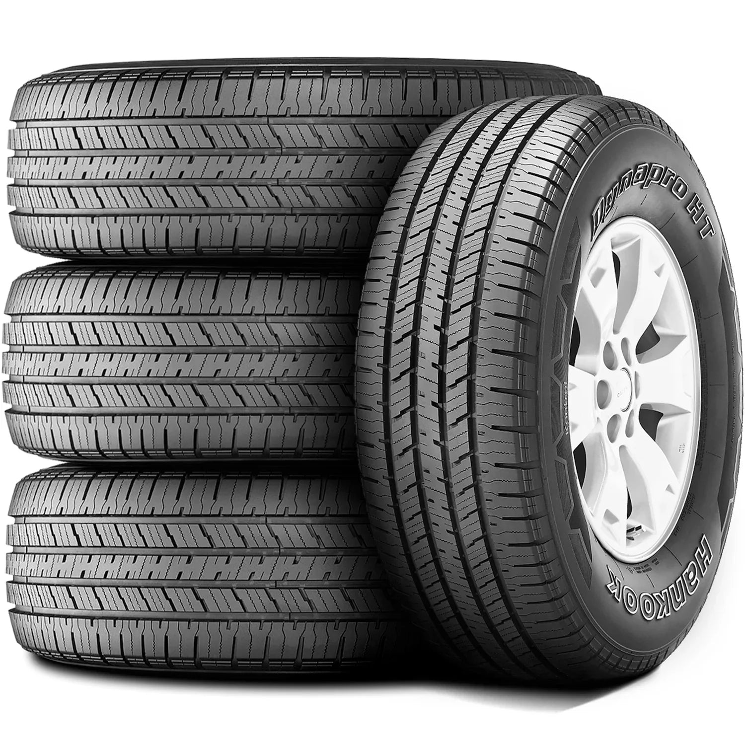 Set of 4 (FOUR) Hankook Dynapro HT 265/70R17 113T A/S All Season Tires