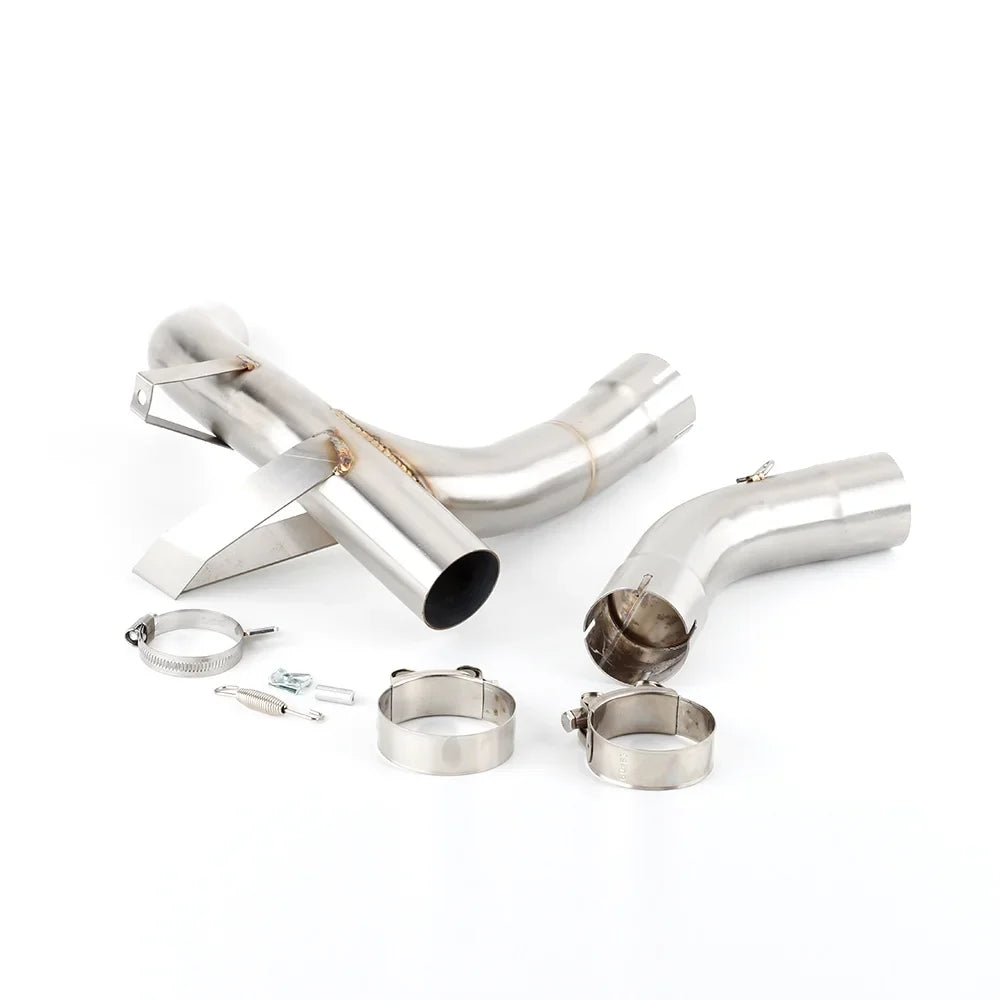GFYSHIP For Ducati Multistrada 1200 Enduro 2016 to 2019 MTS1200 Motorcycle Exhaust Slip On Mid Link Pipe