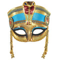 Amscan Egyptian Mask Costume Accessory - One Size, Multicolor, 10"X 6", 1 pc
