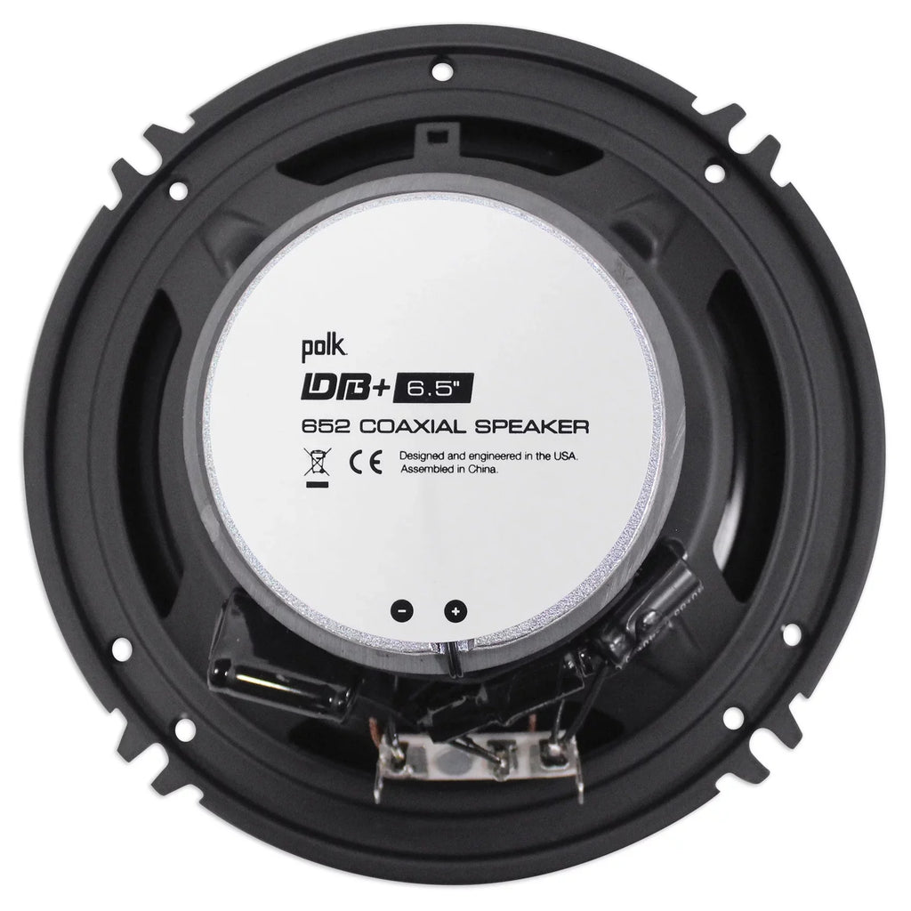 1998-2013 Harley Davidson Touring 6.5" 300w Polk Audio Speakers w/Adapter PLatitudees