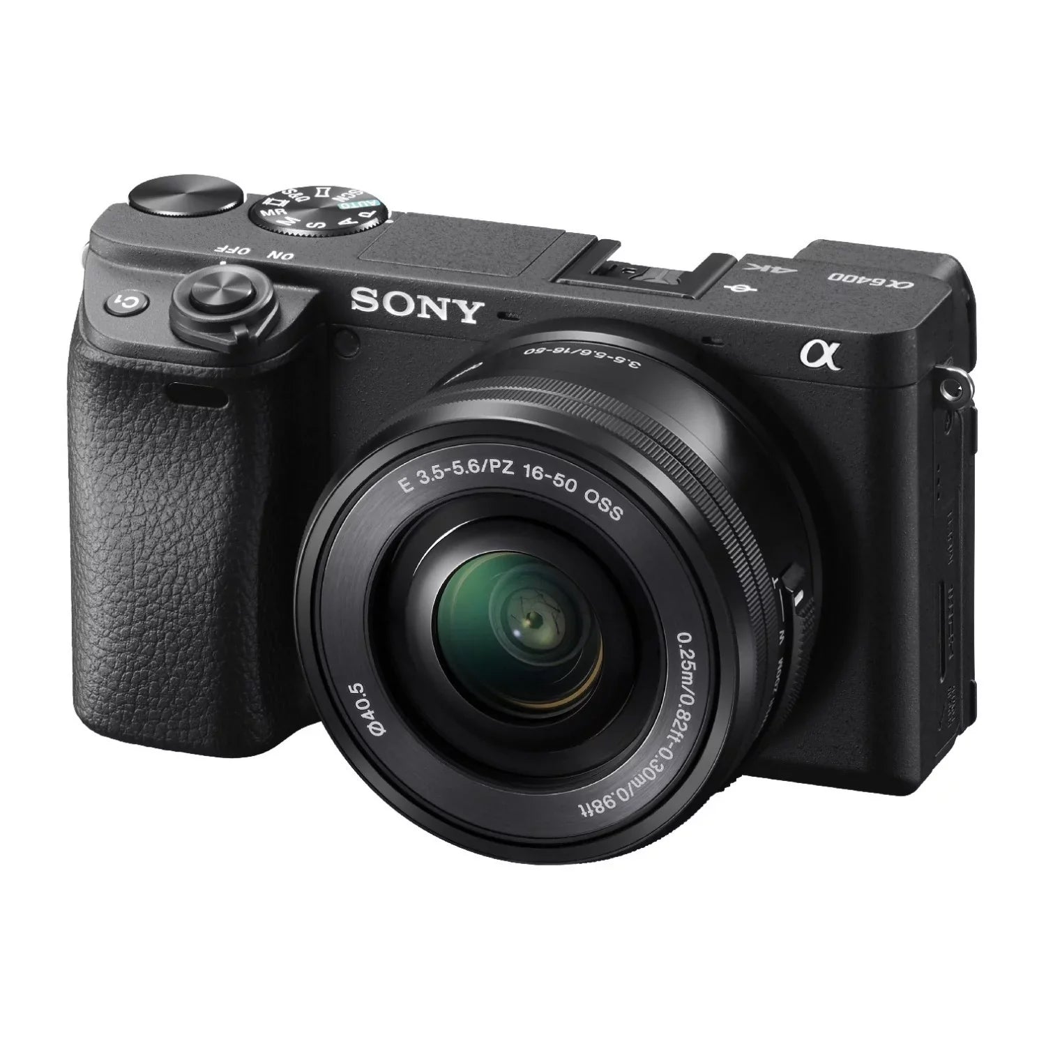 ILCE6400L/B Mirrorless Digital Camera with 16-50mm (Black) Holiday Bundle
