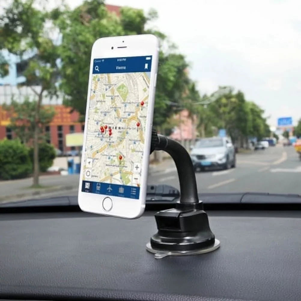 Holder Magnetic Car Mount Dash Windshield Gooseneck N7Q for Nubia Red Magic 3 / 3S - OnePlus 6, 6T, 7T, 7 Pro - Razer Phone 2 - RED Hydrogen One -  Galaxy Sky S9 Plus, S8 Plus S7