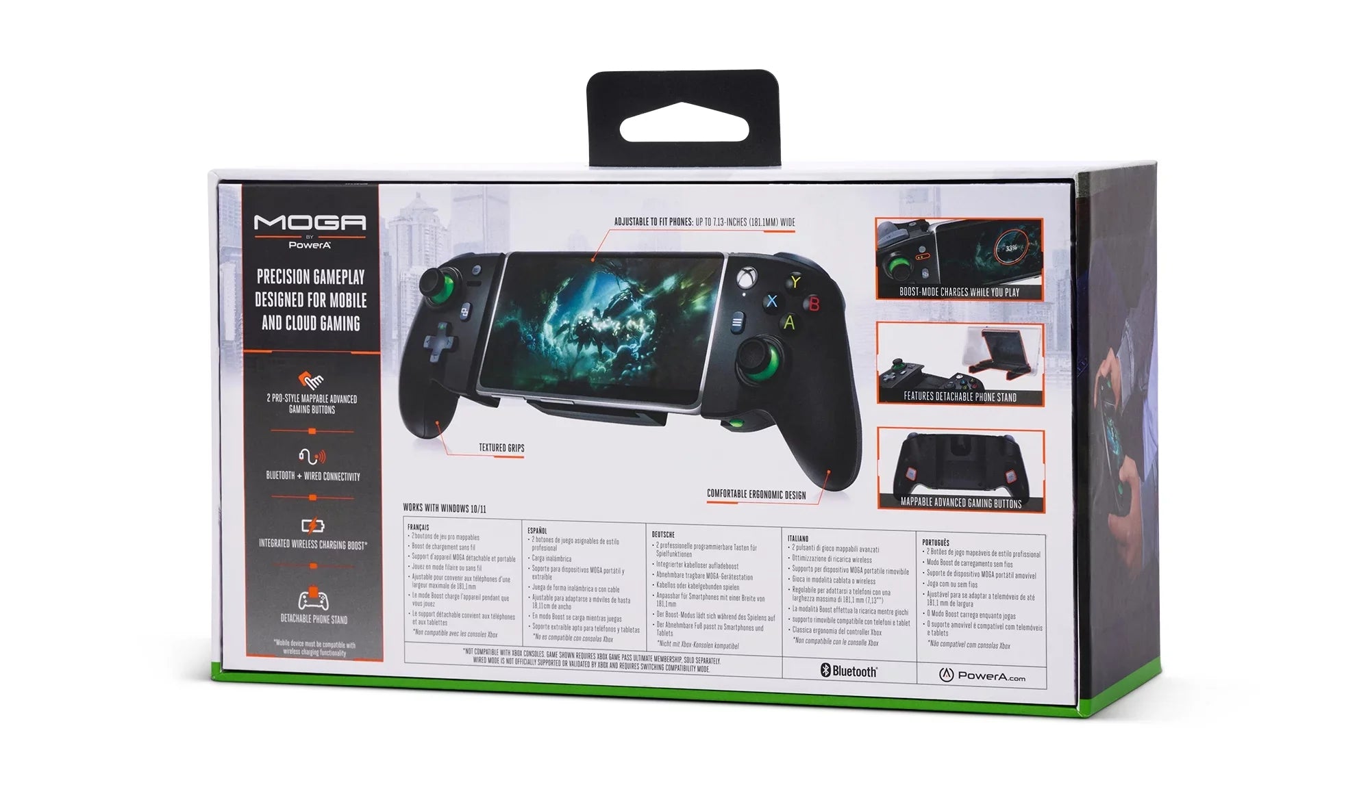 PowerA MOGA XP7-X Plus Bluetooth Controller for Mobile & Cloud Gaming on Android/PC