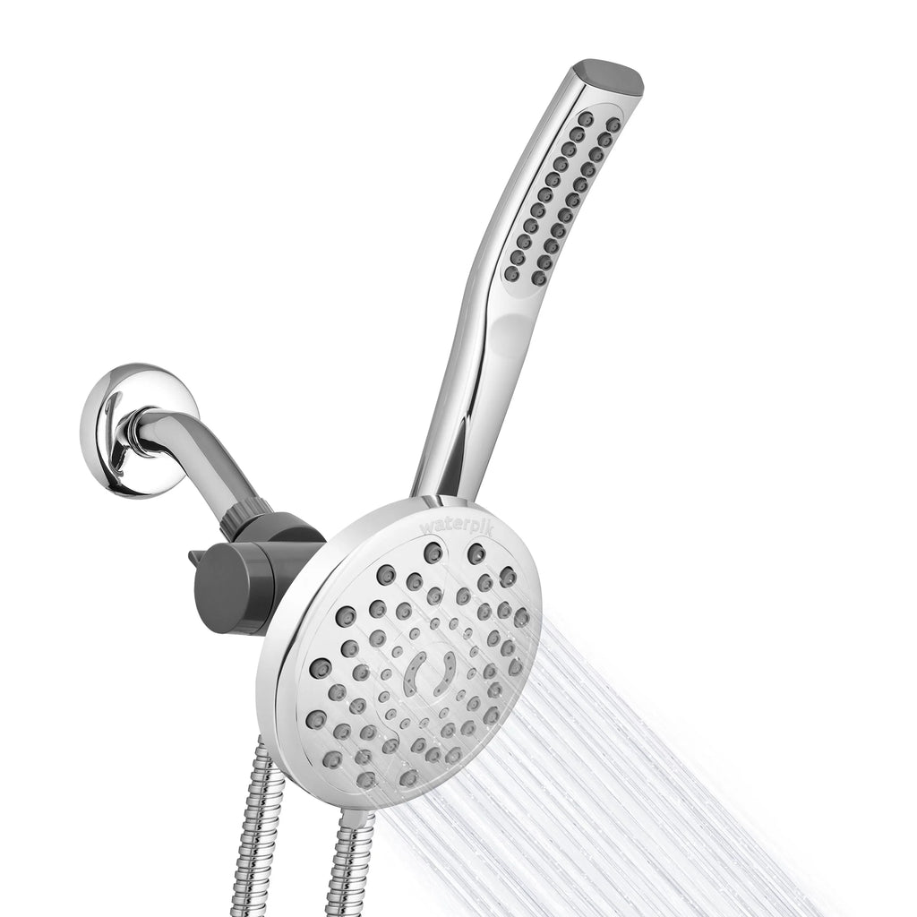 Waterpik PowerWand Spa Combo Shower with PowerPulse Massage, Chrome, XIB-633E-SBX-183ME
