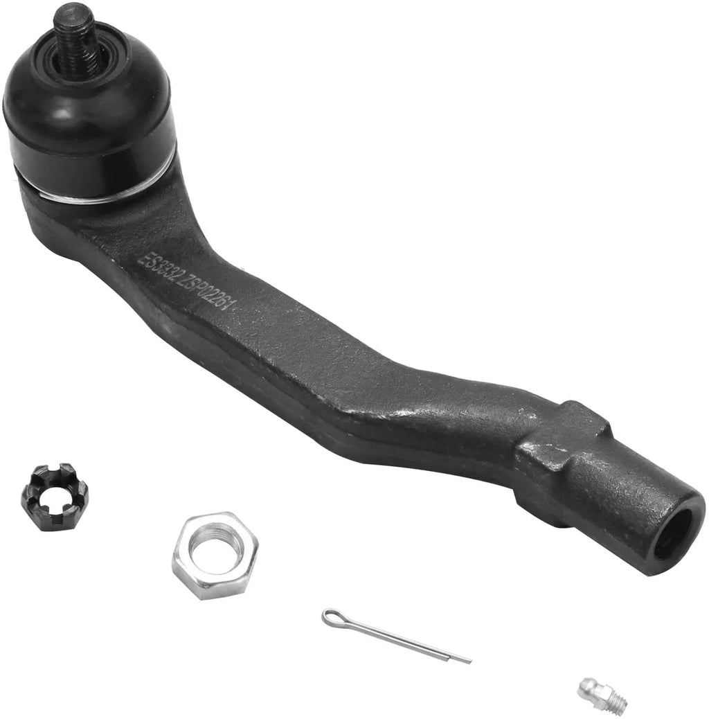 Detroit Axle - Power Steering Rack & Pinion for 1996-2000 Honda Civic 1997 1998 1999, Complete Power Steering Rack & Pinion Assembly, 2 Outer Tie Rods Replacement
