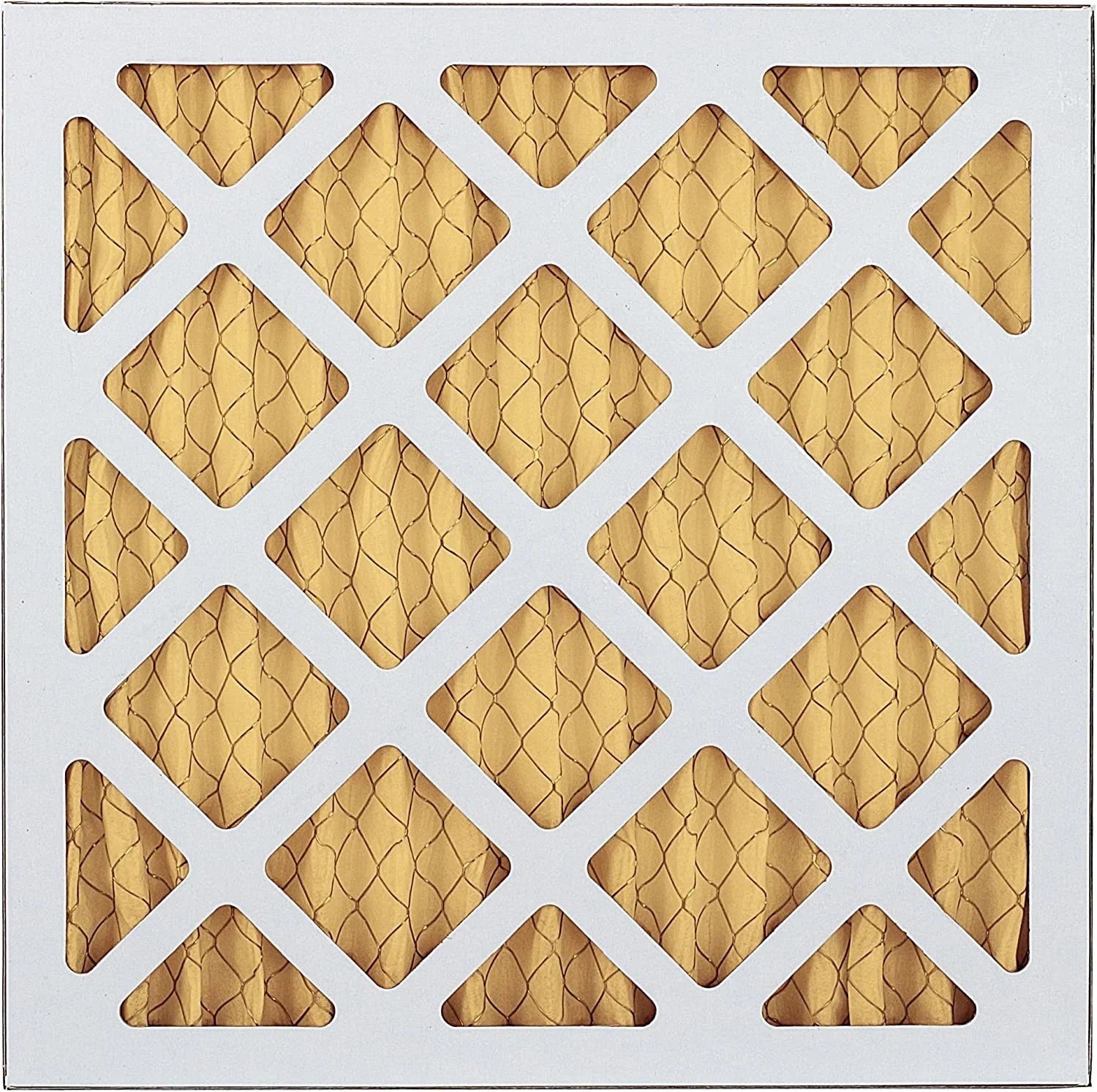 Filterbuy 25x25x1 MERV 11 Pleated HVAC AC Furnace Air Filters (6-Pack)