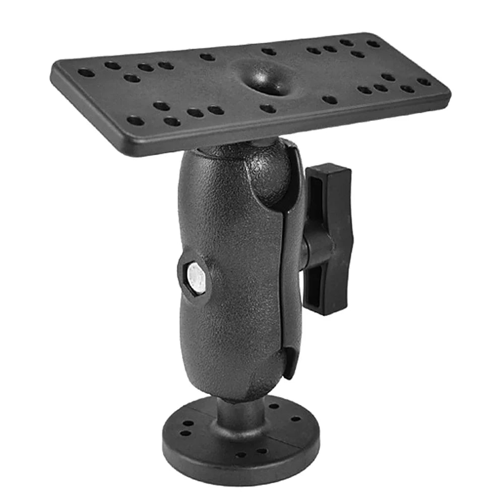 Portable Kayak Fishfinders Holder Fish Finder Ball Mount Base Swivel Fish Finder Mount Fish Finder Kayak Accessory