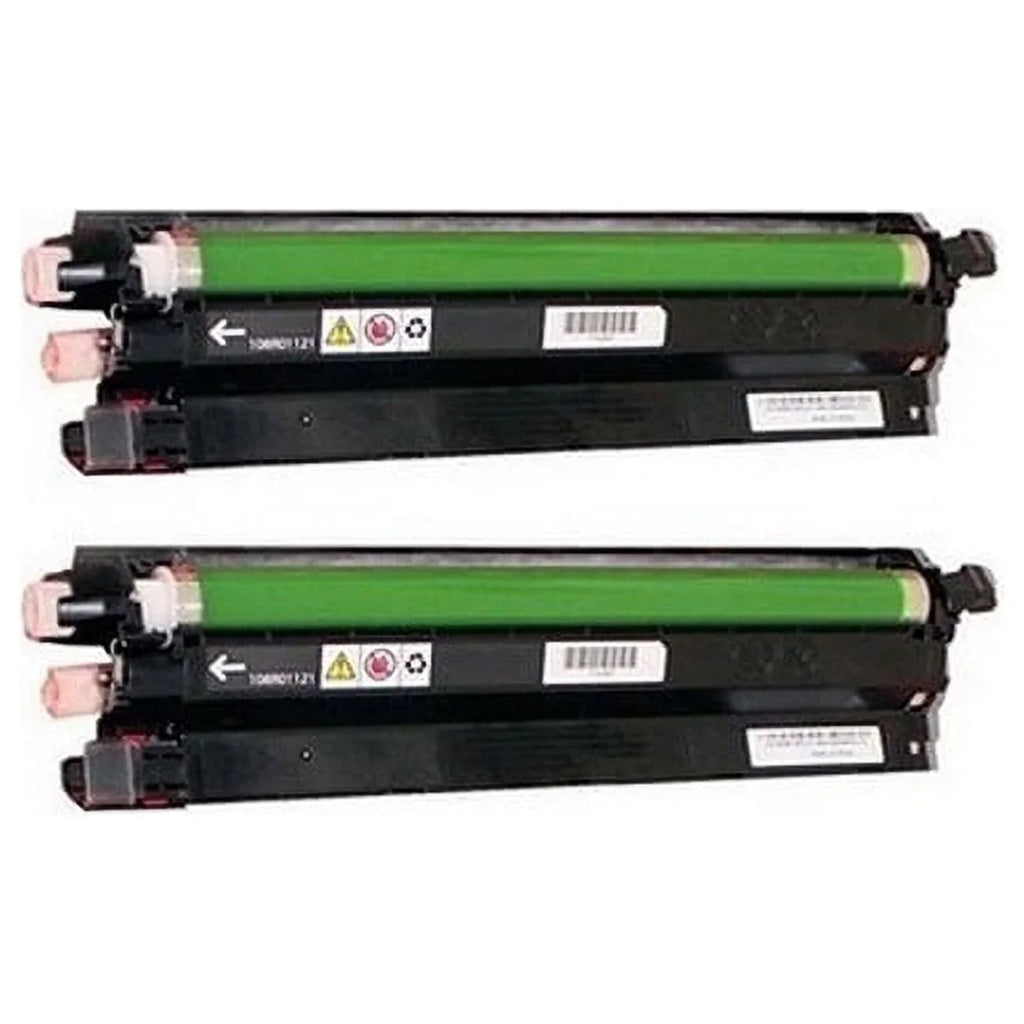 PrinterDash Replacement for Phaser 6600/VersaLink C400/C405/WorkCentre 6605/6655 Series Black Drum Unit (2/PK-60000 Page Yield) (108R01121K_2PK)