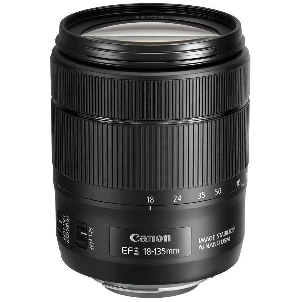 EOS 90D DSLR Camera with 18-135mm IS USM Lens + SanDisk 128GB Memory Card + ZeeTech Accessory Bundle