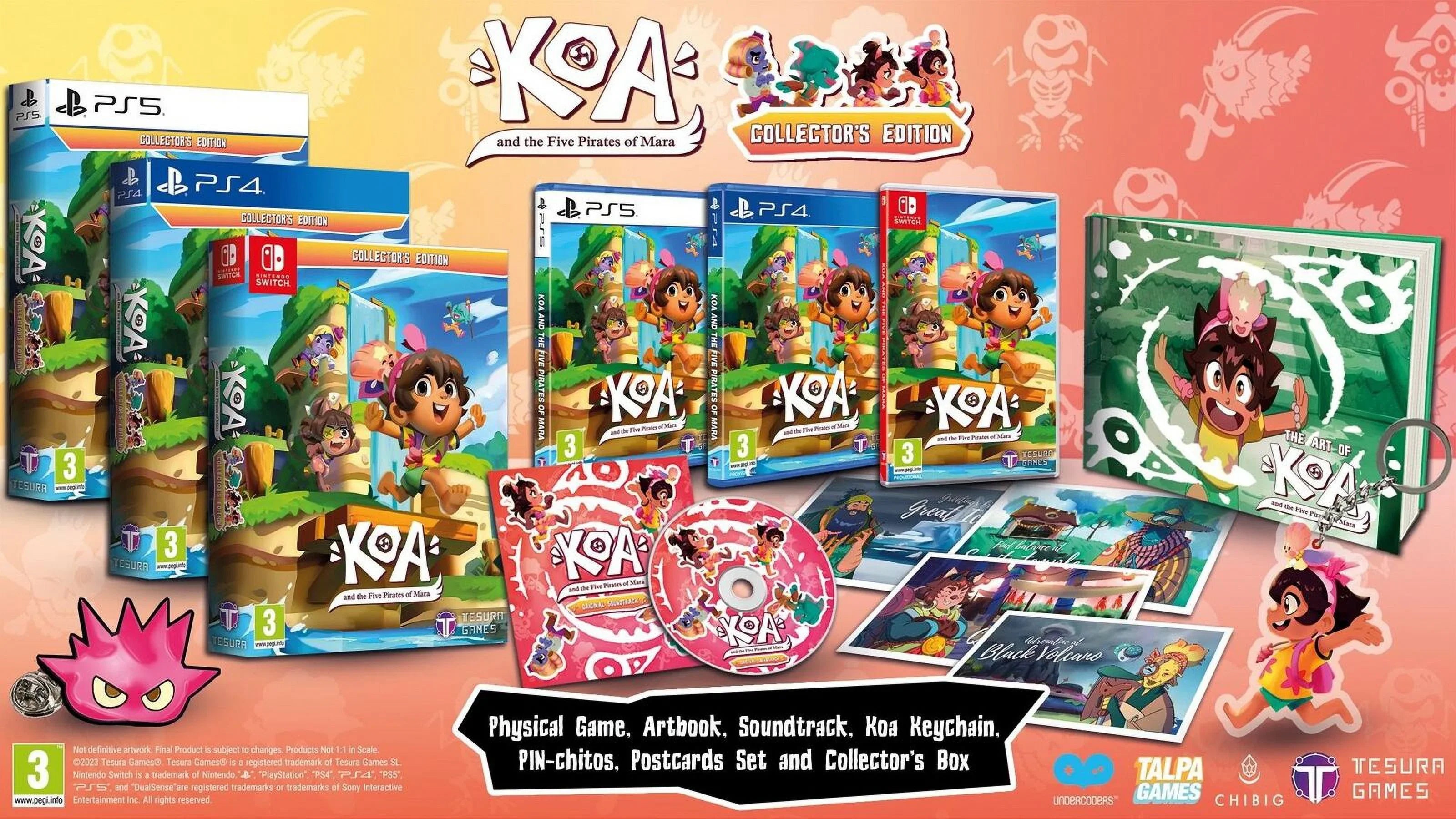 Koa and the Five Pirates of Mara - Collector's Edition [ PlayStation 5]