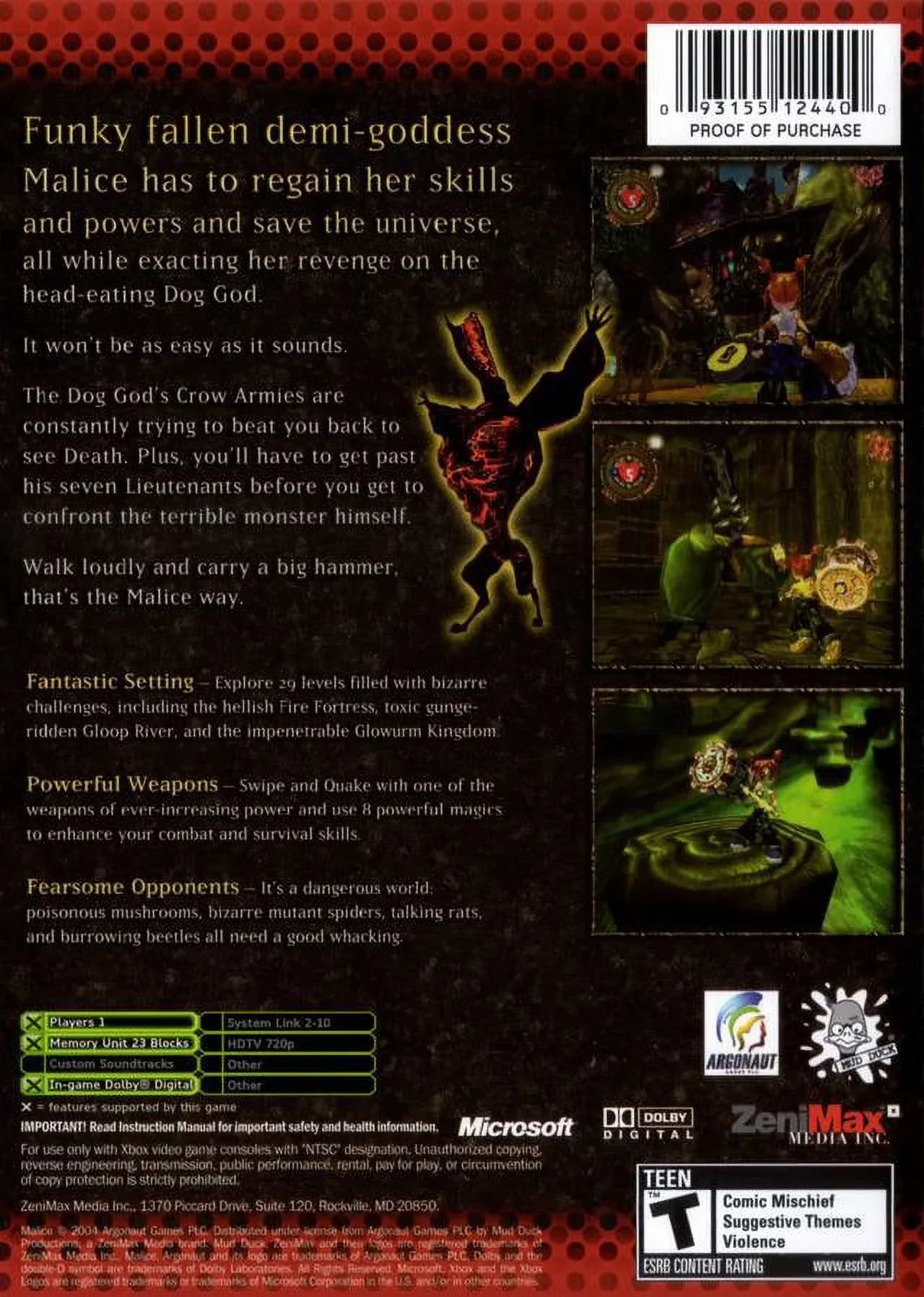 Malice (Xbox)