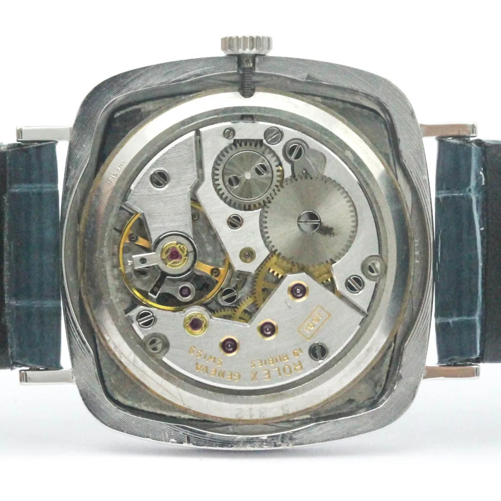 Pre-Owned Vintage ROLEX Cellini 4084 18K White Gold Hand-Winding Mens Watch BF567340 (Good)