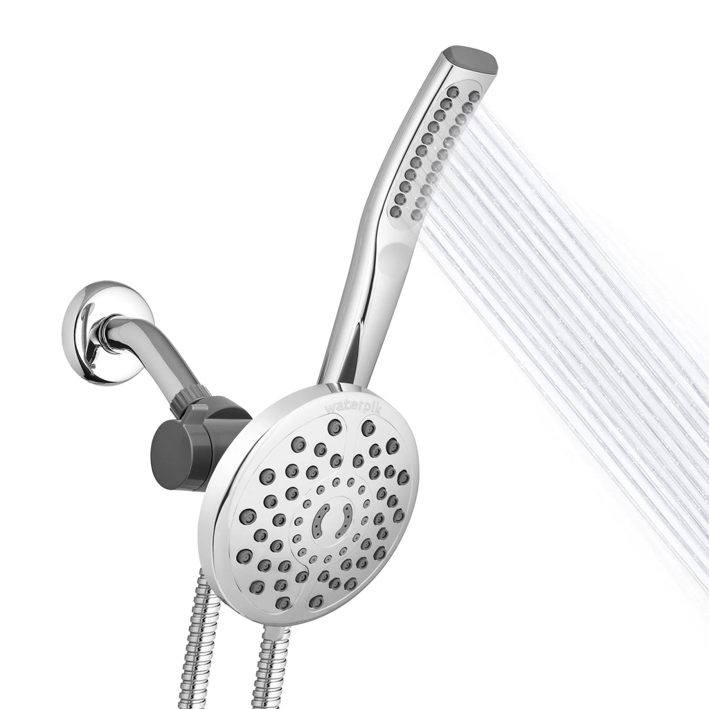 Waterpik PowerWand Spa Combo Shower with PowerPulse Massage, Chrome, XIB-633E-SBX-183ME