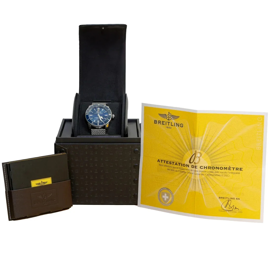 Pre-Owned Breitling Superocean Heritage II Swiss Automatic Watch AB2020161C1A1