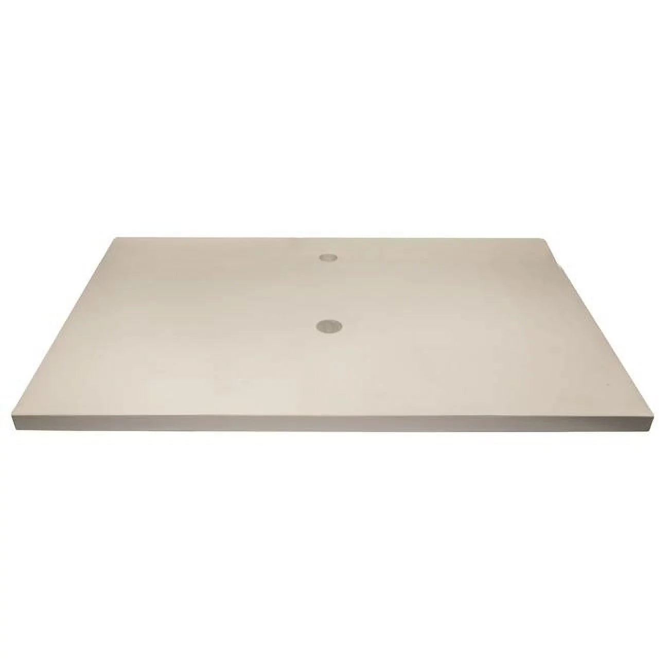 Eden Bath EB-N3722WH-NB 37 x 22 in. Concrete Counter Top, White