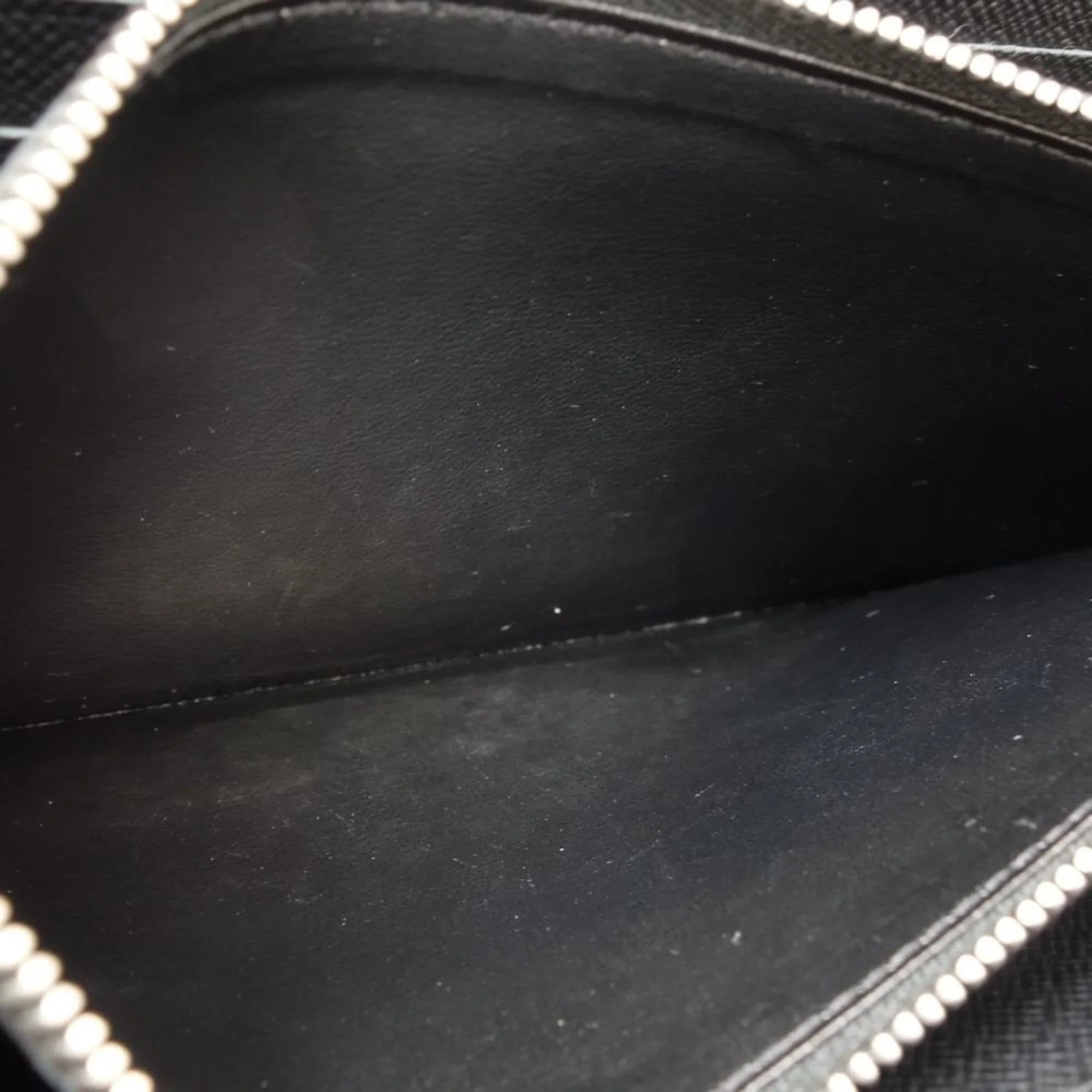Pre-Owned Louis Vuitton Taiga LOUIS VUITTON Zippy XL M42097 Long Wallet Ardoise 083562 (Good)