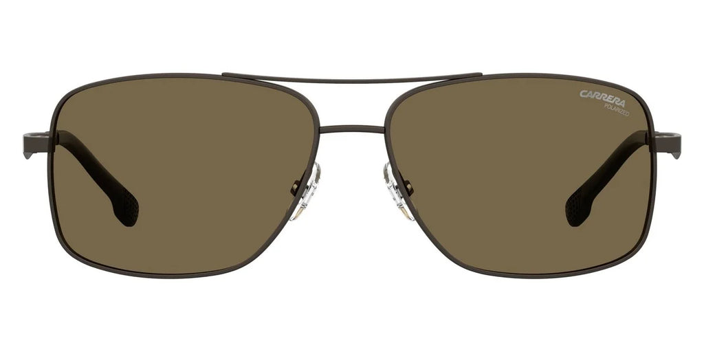 Carrera Polarized Bronze Rectangular Men's Sunglasses CARRERA 8040/S 009Q/SP 60