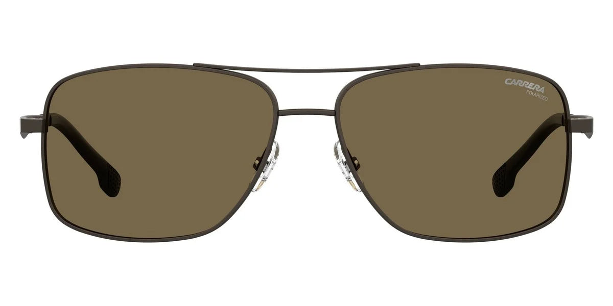 Carrera Polarized Bronze Rectangular Men's Sunglasses CARRERA 8040/S 009Q/SP 60