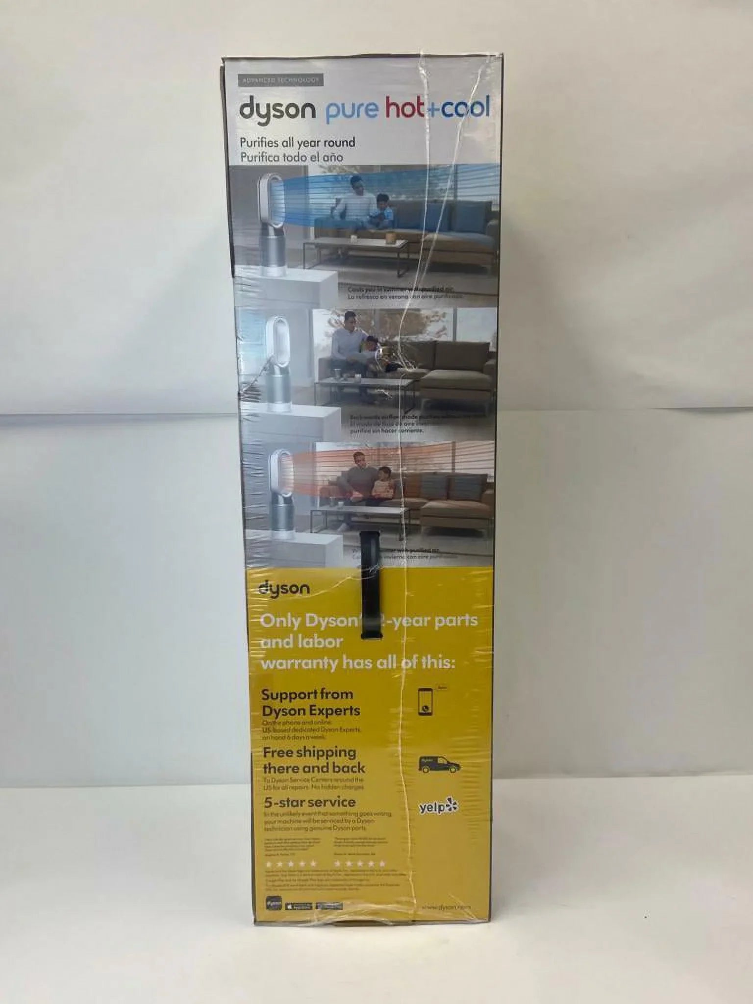 Dyson Pure Hot+Cool 04 Purifying Heater + Fan | White | New