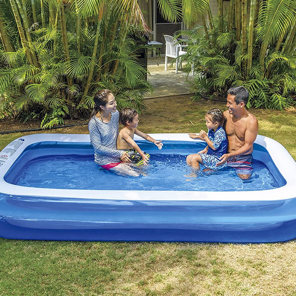 Shop LC Sun Club Rectangular Pool Swimming Portable Family Lounge Bath Pools for Kids Birthday Mothers Day Gifts for Mom