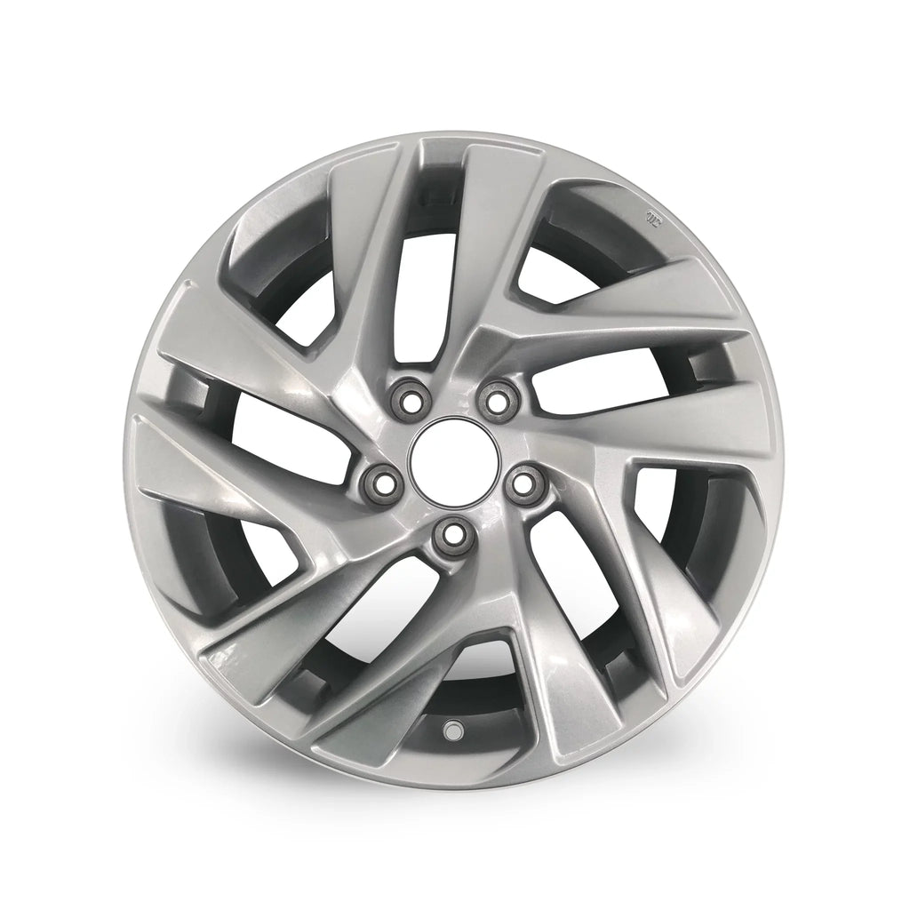 Velospinner Alloy 17" x 7" Automotive Rim Brand New Single Silver Wheel for Honda CR-V 2015, 2016 Twisted spoke OEM Quality Replacement 64069A