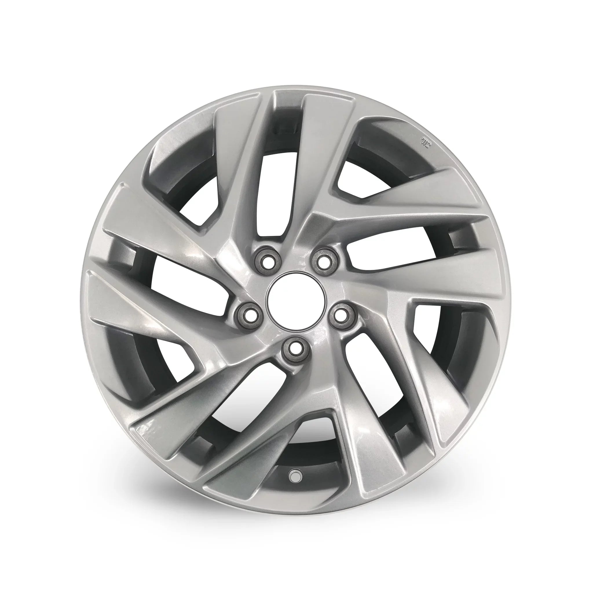 Velospinner Alloy 17" x 7" Automotive Rim Brand New Single Silver Wheel for Honda CR-V 2015, 2016 Twisted spoke OEM Quality Replacement 64069A