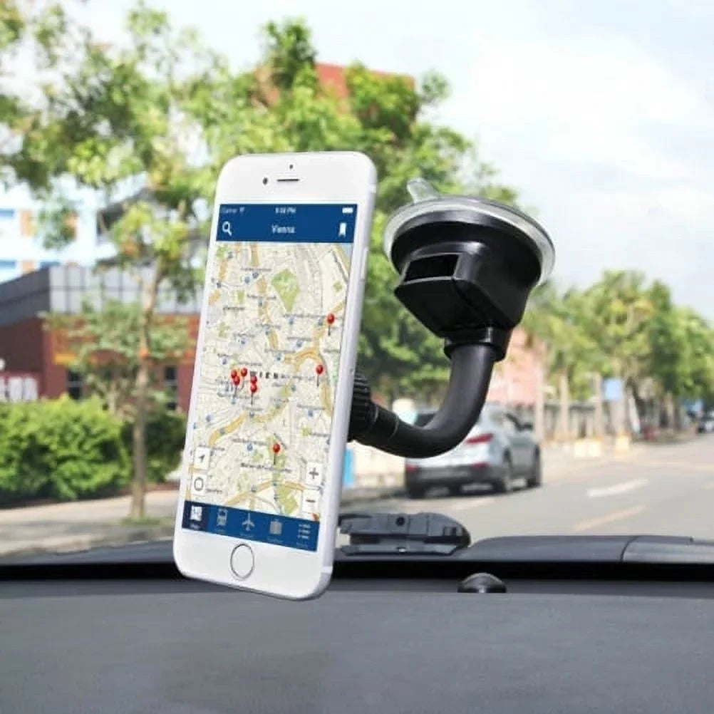 Holder Magnetic Car Mount Dash Windshield Gooseneck N7Q for Nubia Red Magic 3 / 3S - OnePlus 6, 6T, 7T, 7 Pro - Razer Phone 2 - RED Hydrogen One -  Galaxy Sky S9 Plus, S8 Plus S7
