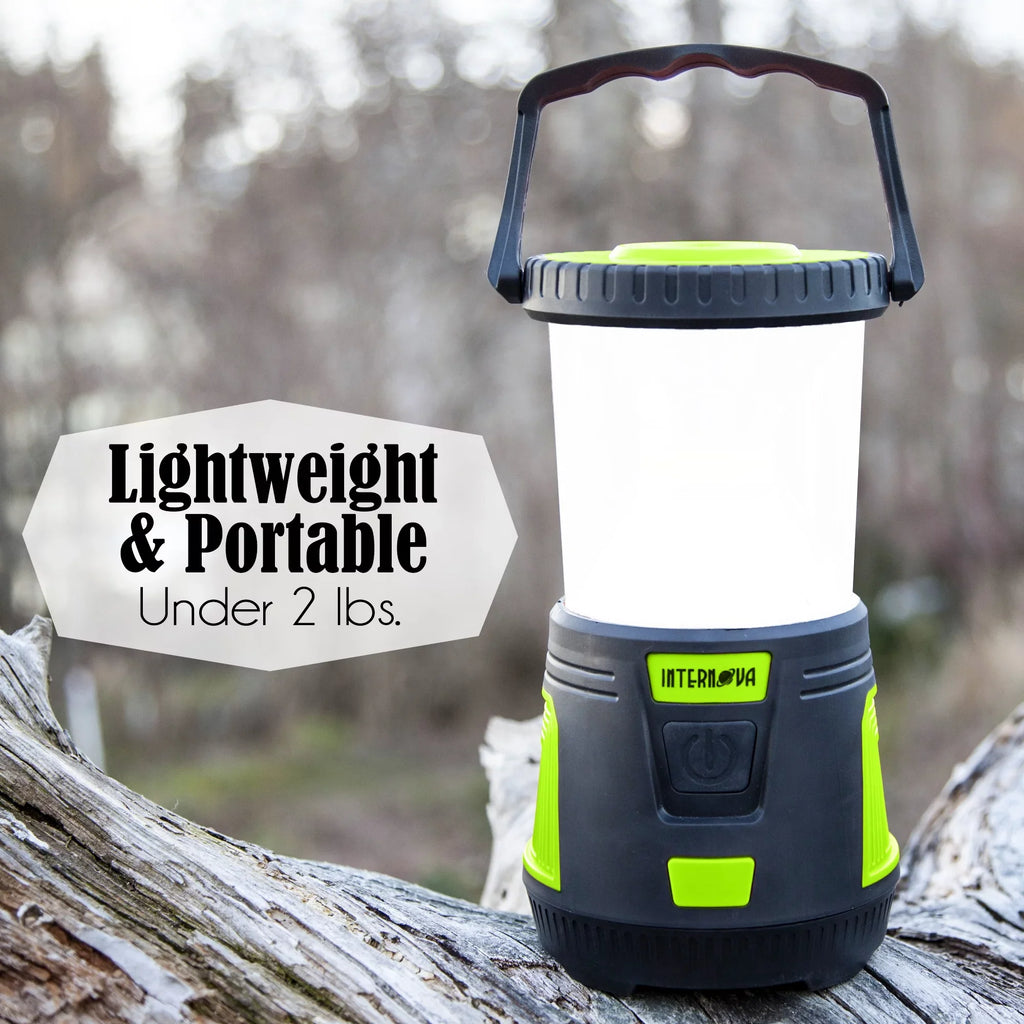 Internova Monster LED Camping Lantern, 2000 Lumens Output for Camping, Hiking, Emergency Use and Power Outages