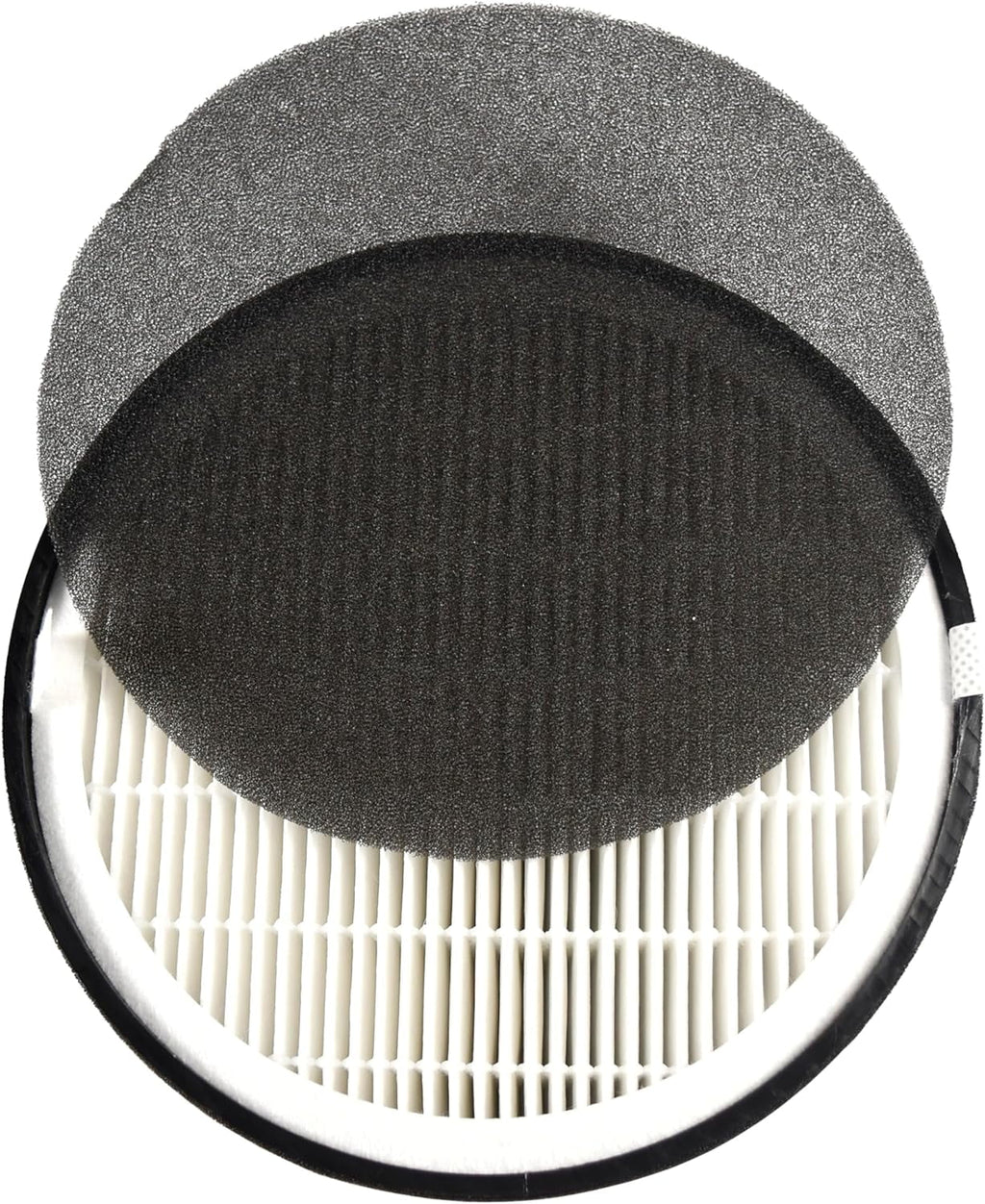 HQRP 4-Pack LV-H132-RF Replacement Filter Compatible with LEVOIT LV-H132 Air Purifier, 3-in-1 HEPA Activated Carbon Filter Set