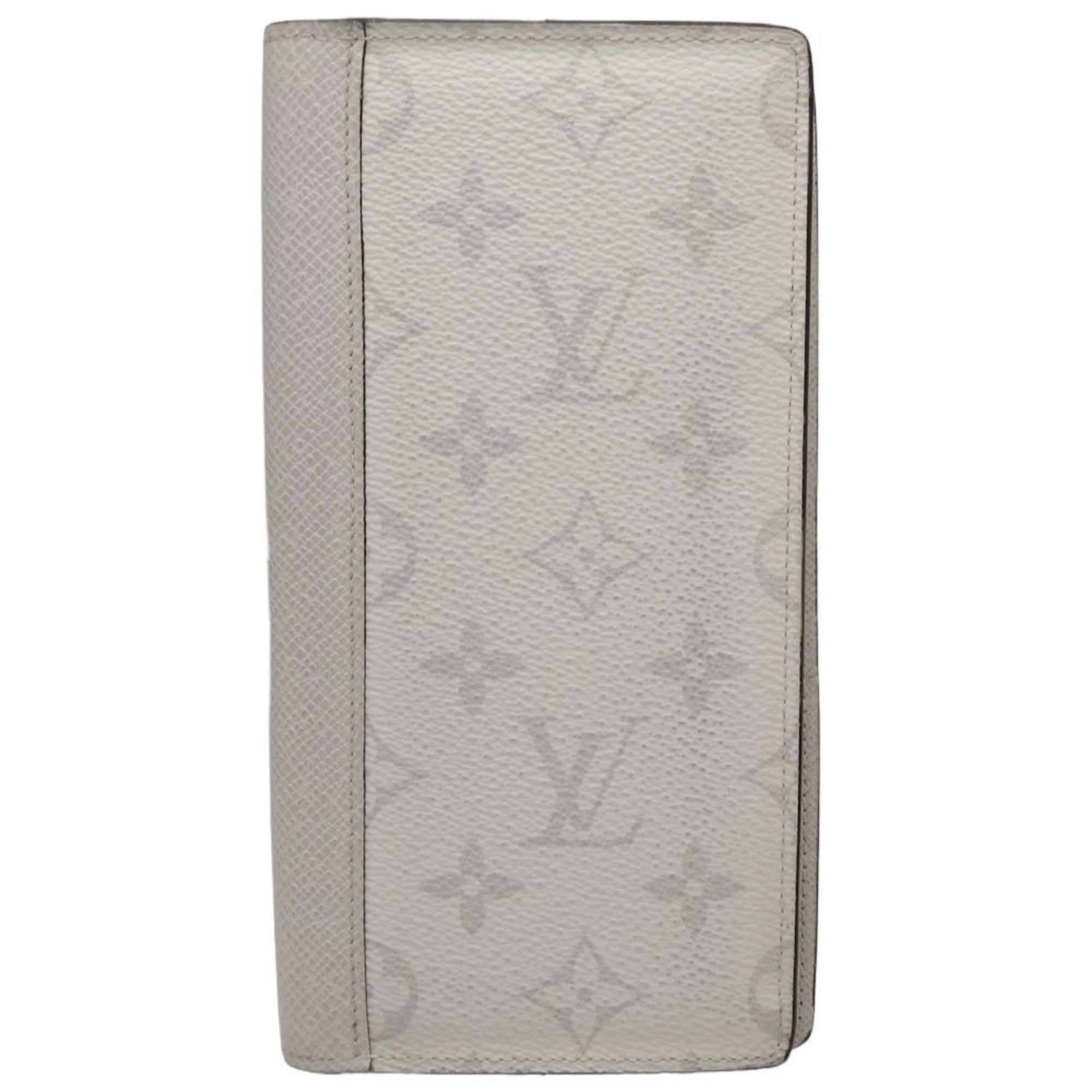 Pre-Owned LOUIS VUITTON Portefeuille Braza M30298 Long Wallet Taigarama Antarctica 083529 (Fair)
