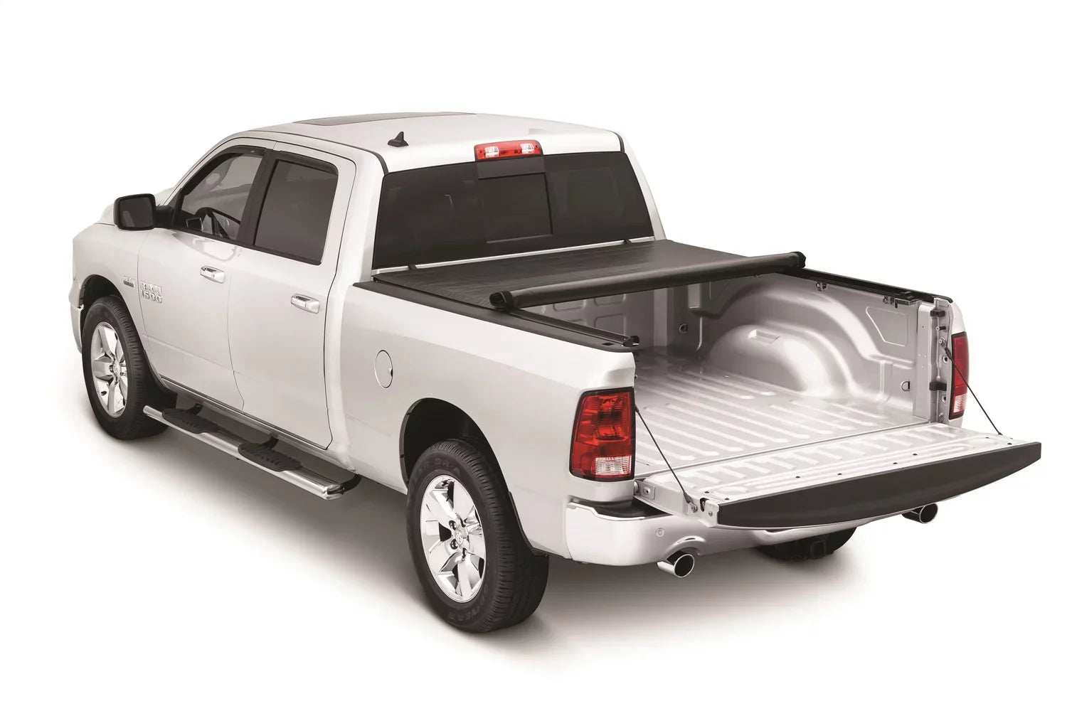Tonno Pro Lo Roll, Soft Roll-up Truck Bed Tonneau Cover | LR-2020 | Fits 2009 - 2018, 2019 - 2020 Classic Dodge Ram 1500/2500/3500 5' 7" Bed (67.4")