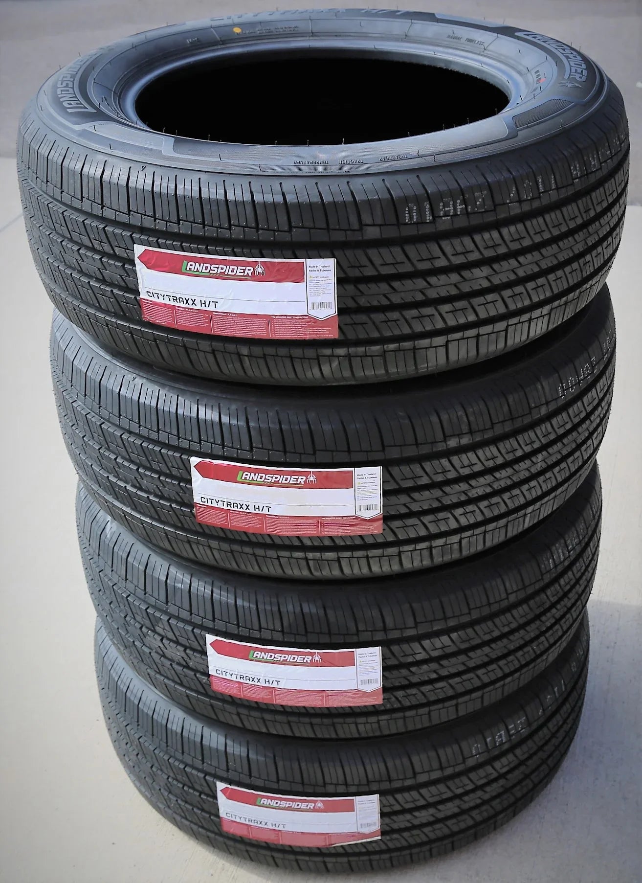 LANDSPIDER CITYTRAXX H/T LT275/65R18 123/120S E BSW ALL SEASON TIRE Fits: 2019-23 Chevrolet Silverado 1500 LT Trail Boss, 2004-08 Ford F-150 FX4