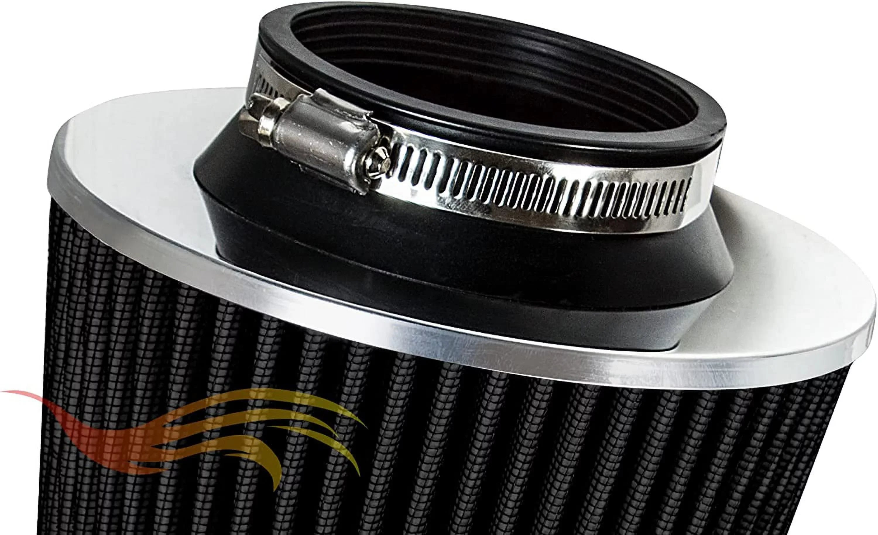 Rtunes Racing Short Ram Air Intake Kit + Filter Combo BLACK Compatible For 03-10 Dodge Dakota 3.7L 4.7L â€¦