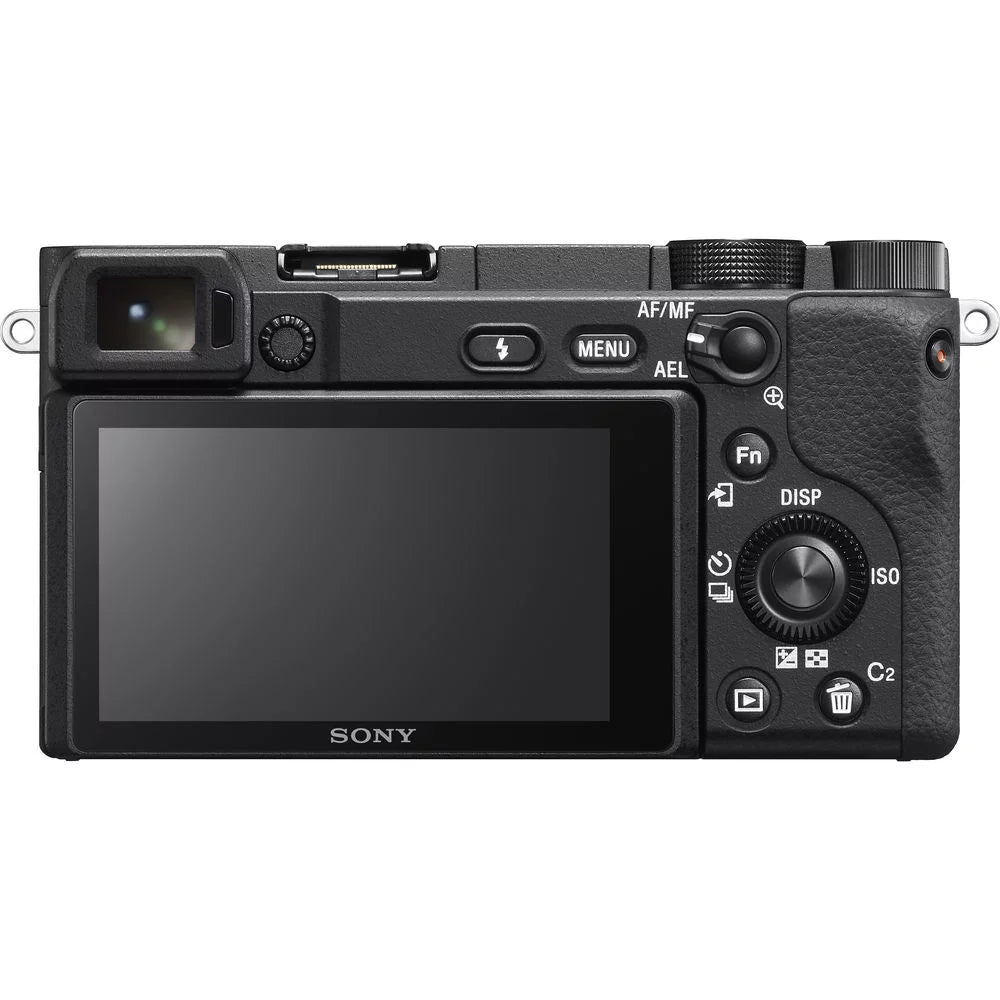 a6400 Mirrorless Camera + 16-50mm f/3.5-5.6 OSS Lens + UV Filter + 64GB + Handbag And More!