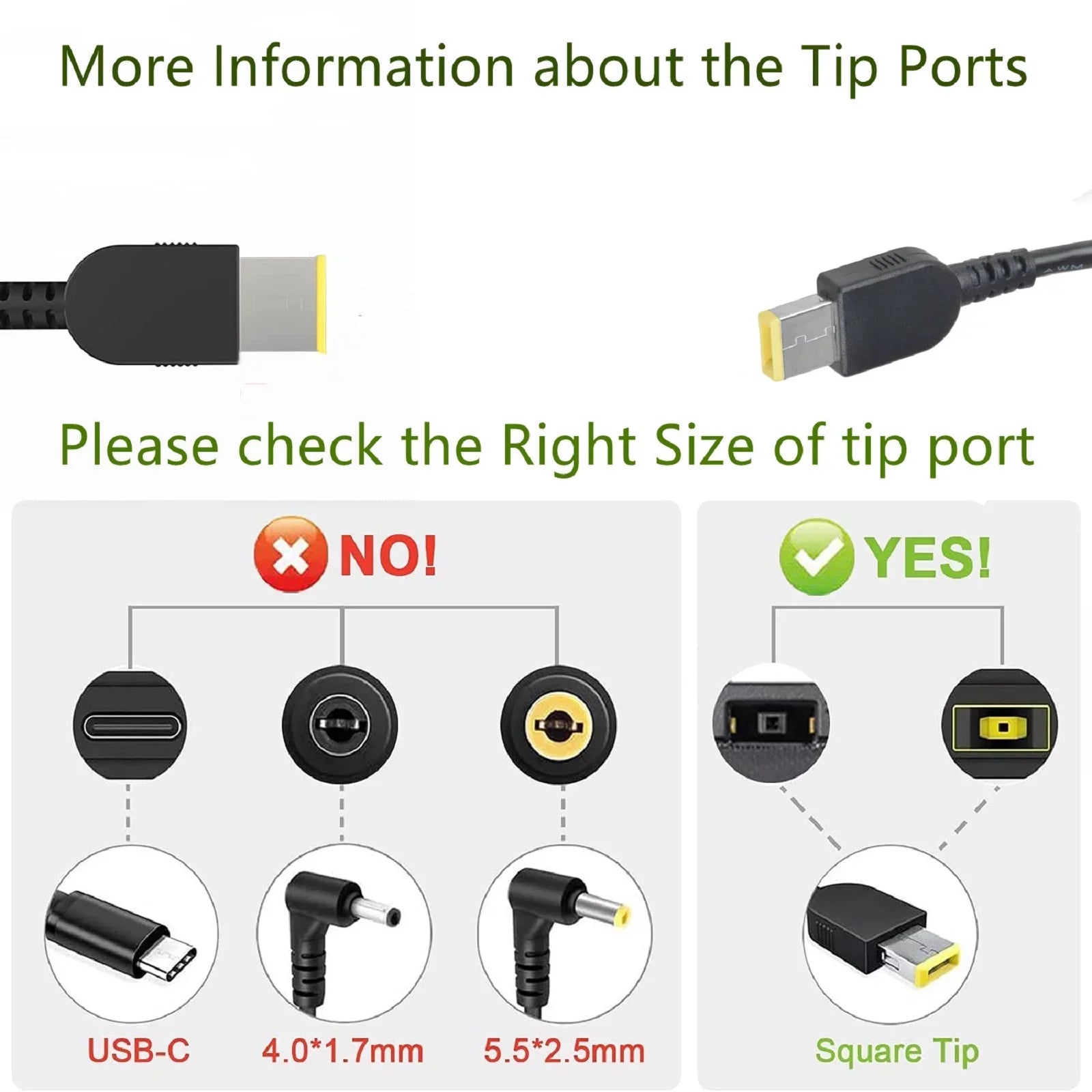 K-MAINS 135W AC Adapter Charger Replacement for  ThinkPad T440P T540P ADL135NDC3A Power Cord