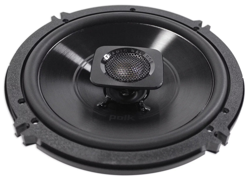 1998-2013 Harley Davidson Touring 6.5" 300w Polk Audio Speakers w/Adapter PLatitudees