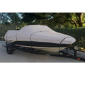 BOAT COVER Compatible for DELTA/GREGOR EAGLE 16 TC O/B 1996 1997 STORAGE, TRAVEL, LIFT