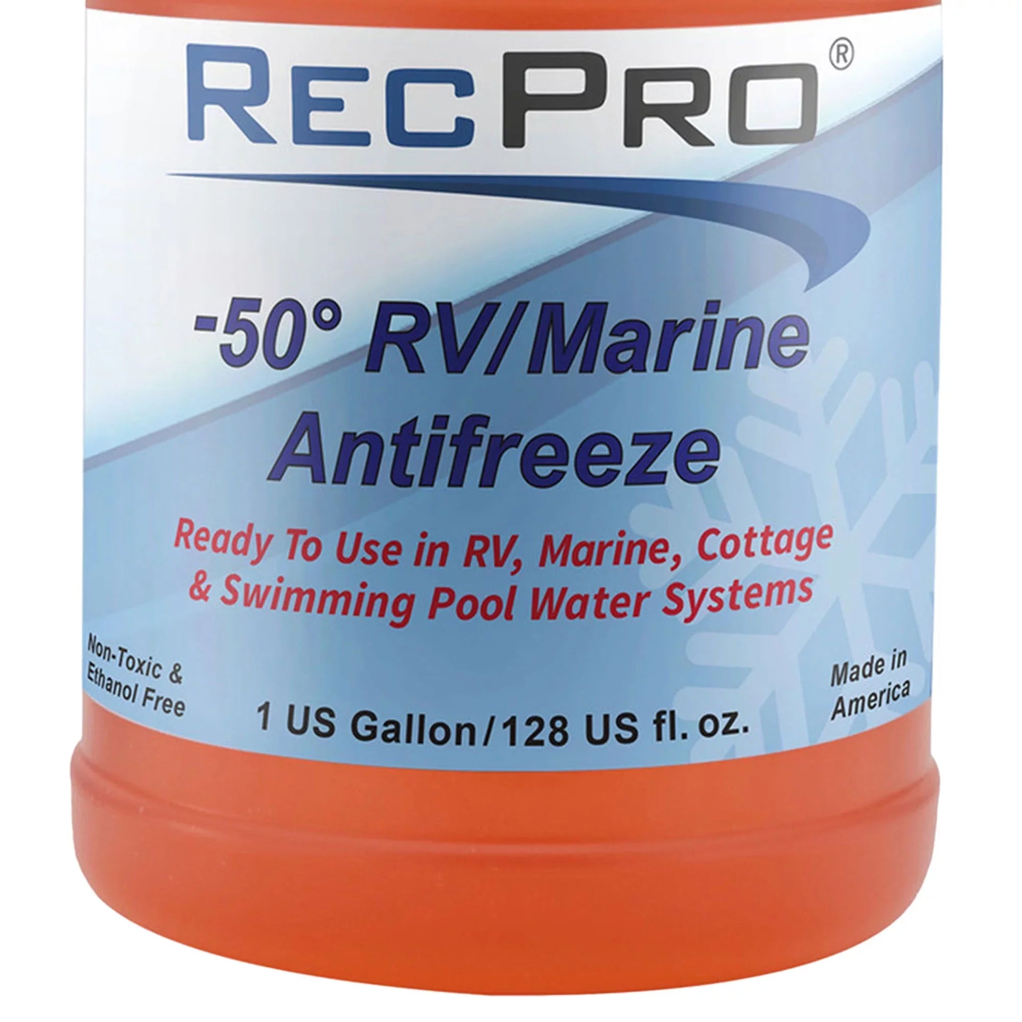 RecPro RV Antifreeze Concentrate Fluid for Winterizing Vehicles (2 Pack)