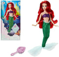 Little Mermaid Ariel Classic Princess 11.5” Doll w Brush Hairbrush Figure Boxed New
