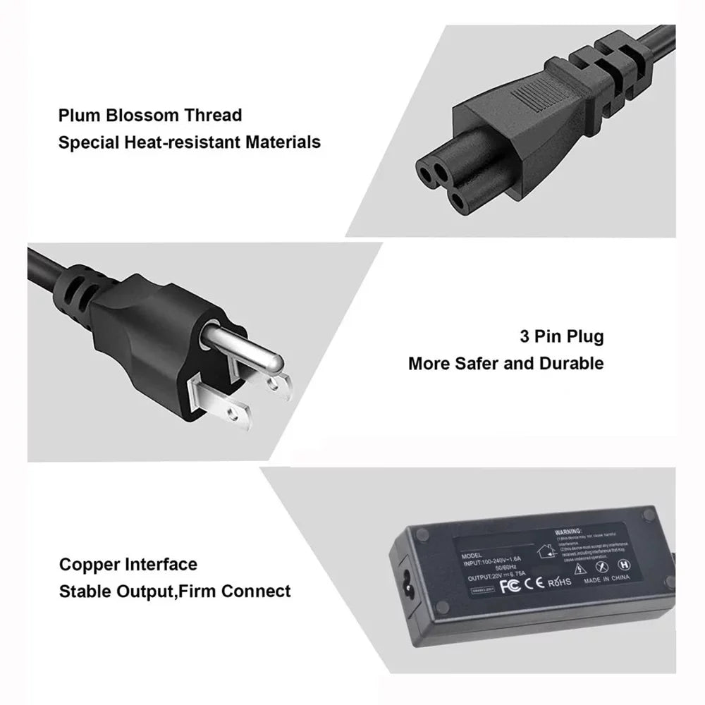 CJP-Geek 135W AC Adapter Charger Power for  Legion Y520-15IKBN 80WK 80Y5 81A0 80YY