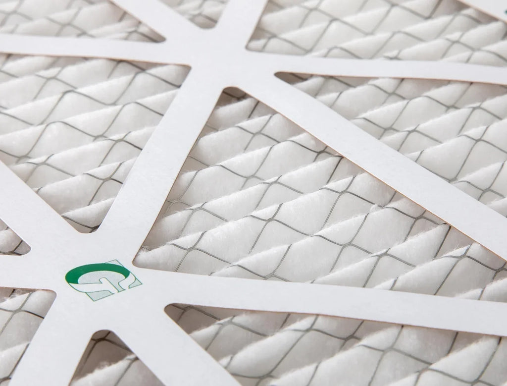 12x20x1 MERV 10 Pleated AC Furnace Air Filters by Glasfloss Industries. ( 8 Pack ) Exact Size: 11-1/2 x 19-1/2 x 7/8